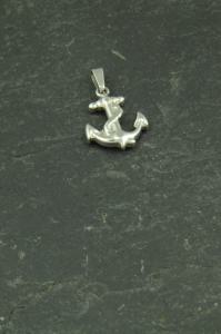 Mini Anker mit Tauwerk Schmuck Edelstahl Anhänger für Halsketten