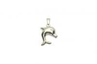 Mini Delphin Schmuck Edelstahl Anhänger für Halsketten
