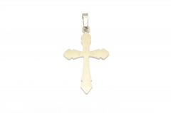 Kreuz Edelstahl Schmuck Anhänger für Halsketten