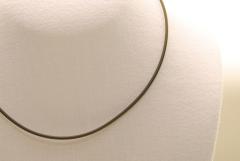 10 Stk. Kautschuk Halsband 2,9 mm. mit Edelstahl-Verschluß