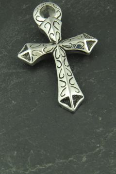 Großes Ägyptisches Ankh Kreuz, Edelstahl Schmuck Anhänger für Halsketten