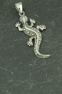 Salamander Edelstahl Schmuck Anhänger für Halsketten