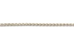 Zopfmuster Edelstahl Schmuck Halskette 45cm/3mm